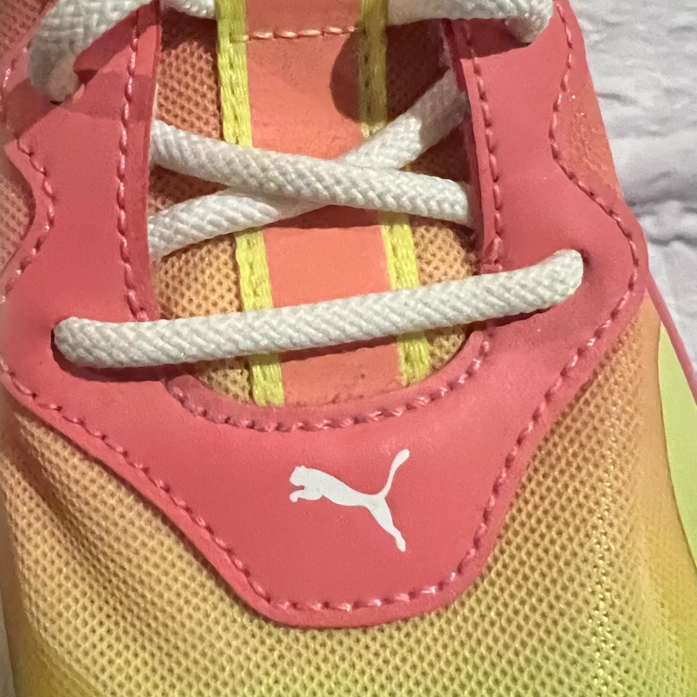 Puma Multi-Neon Sneakers Sz 10 - Picture 5 of 10